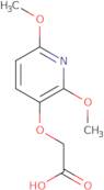 2-[(2,6-Dimethoxypyridin-3-yl)oxy]acetic acid