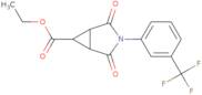 Ethyl 2,4-dioxo-3-[3-(trifluoromethyl)phenyl]-3-azabicyclo[3.1.0]hexane-6-carboxylate