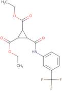 Diethyl 3-{[3-(trifluoromethyl)phenyl]carbamoyl}-1,2-cyclopropanedicarboxylate