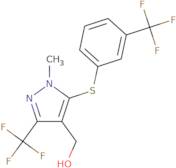 [1-Methyl-3-(trifluoromethyl)-5-[3-(trifluoromethyl)phenylthio]-1H-pyrazol-4-yl]methanol