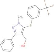 [1-Methyl-3-phenyl-5-[3-(trifluoromethyl)phenylthio]-1H-pyrazol-4-yl]methanol