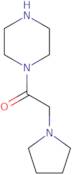 1-(Piperazin-1-yl)-2-(pyrrolidin-1-yl)ethan-1-one