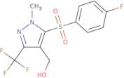 5-(4-Fluorobenzenesulphonyl)-4-(hydroxymethyl)-1-methyl-3-(trifluoromethyl)-1H-pyrazole