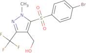 5-(4-Bromophenylsulphonyl)-4-(hydroxymethyl)-1-methyl-3-(trifluoromethyl)-1H-pyrazole