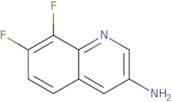 7,8-Difluoroquinolin-3-amine