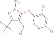 4-(Chloromethyl)-5-(2,4-dichlorophenoxy)-1-methyl-3-(trifluoromethyl)-1H-pyrazole