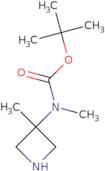 tert-Butyl methyl(3-methylazetidin-3-yl)carbamate