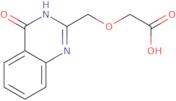 2-[(4-Oxo-3,4-dihydroquinazolin-2-yl)methoxy]acetic acid