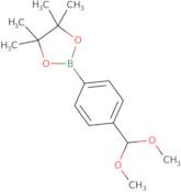 2-(4-(Dimethoxymethyl)phenyl)-4,4,5,5-tetramethyl-1,3,2-dioxaborolane