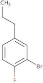 2-Bromo-1-fluoro-4-propyl-benzene