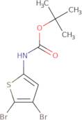 tert-Butyl N-(4,5-dibromothiophen-2-yl)carbamate