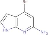 4-bromo-1H-pyrrolo[2,3-b]pyridin-6-amine