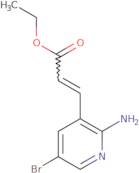 Ethyl 3-(2-amino-5-bromopyridin-3-yl)acrylate