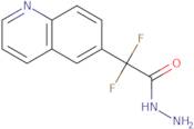 2,2-Difluoro-2-(quinolin-6-yl)acetohydrazide