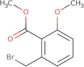 benzoic acid, 2-(bromomethyl)-6-methoxy-, methyl ester