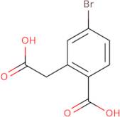 4-bromo-2-(carboxymethyl)benzoic acid
