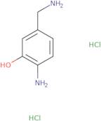 2-amino-5-(aminomethyl)phenol 2hcl