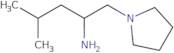 (2S)-4-Methyl-1-(pyrrolidin-1-yl)pentan-2-amine