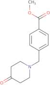 Methyl 4-((4-oxopiperidin-1-yl)methyl)benzoate