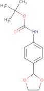 tert-Butyl N-[4-(1,3-dioxolan-2-yl)phenyl]carbamate