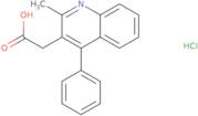 2-(2-Methyl-4-phenylquinolin-3-yl)acetic acid hydrochloride