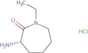 (S)-3-Amino-1-ethyl-2-azepanone hydrochloride