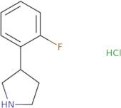 3-(2-Fluoro-phenyl) pyrrolidine HCl