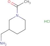 1-[3-(Aminomethyl)piperidin-1-yl]ethan-1-one hydrochloride