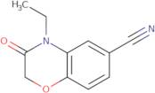 4-Ethyl-3-oxo-3,4-dihydro-2H-1,4-benzoxazine-6-carbonitrile