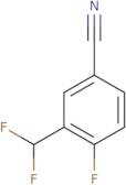 3-(Difluoromethyl)-4-fluorobenzonitrile