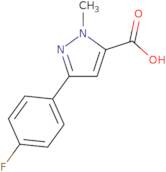 3-(4-Fluorophenyl)-1-methyl-1H-pyrazole-5-carboxylic acid