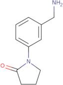 1-[3-(Aminomethyl)phenyl]pyrrolidin-2-one