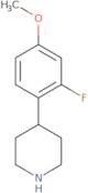 4-(2-Fluoro-4-methoxyphenyl)piperidine