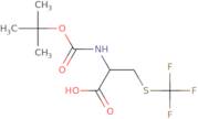 (2R)-2-{[(tert-Butoxy)carbonyl]amino}-3-[(trifluoromethyl)sulfanyl]propanoic acid