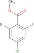 Methyl 2-bromo-4-chloro-6-fluorobenzoate