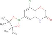 8-Chloro-3-oxo-3,4-dihydro-2H-benzo[b][1,4]oxazine-6-boronic Acid Pinacol Ester