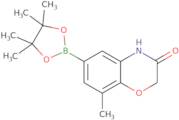 8-methyl-6-(4,4,5,5-tetramethyl-1,3,2-dioxaborolan-2-yl)-2H-benzo[b][1,4]oxazin-3(4H)-one