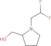 [(2S)-1-(2,2-Difluoroethyl)pyrrolidin-2-yl]methanol