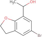 (1R)-1-(5-Bromo-2,3-dihydro-1-benzofuran-7-yl)ethan-1-ol