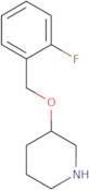 (3S)-3-[(2-Fluorophenyl)methoxy]piperidine