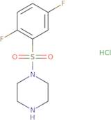 1-(2,5-Difluorobenzenesulfonyl)piperazine hydrochloride