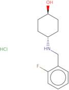 rac-(1R,4R)-4-{[(2-Fluorophenyl)methyl]amino}cyclohexan-1-ol hydrochloride