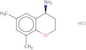 (4S)-6,8-Dimethyl-3,4-dihydro-2H-1-benzopyran-4-amine hydrochloride