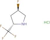 (2S,4R)-4-Fluoro-2-(trifluoromethyl)pyrrolidine hydrochloride