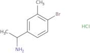 (1S)-1-(4-Bromo-3-methylphenyl)ethan-1-amine hydrochloride