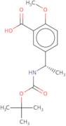 5-[(1S)-1-{[(tert-Butoxy)carbonyl]amino}ethyl]-2-methoxybenzoic acid