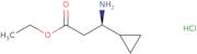 (R)-Ethyl 3-amino-3-cyclopropylpropanoate hydrochloride