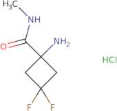 1-Amino-3,3-difluoro-N-methylcyclobutane-1-carboxamide hydrochloride