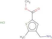 Methyl 4-(aminomethyl)-5-methylthiophene-2-carboxylate hydrochloride