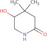 5-Hydroxy-4,4-dimethylpiperidin-2-one